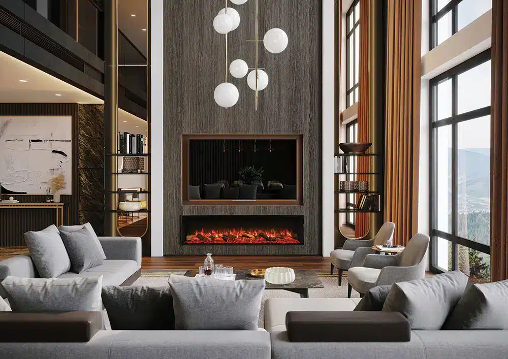 Elektrisk peis fra Onyx - Onyx Avanti 190 RW - Vestland Varme